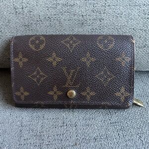 Louis Vuitton Monogram Porte-Monnaie Tresor Wallet
